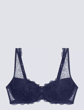 Load image into Gallery viewer, Triumph Amourette Sparkle Bra in Navy Admiral