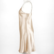 Load image into Gallery viewer, Carmen Kirstein 100%Silk Lace Slip Chemise Nightie. Made in New Zealand