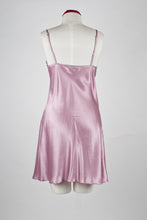 Load image into Gallery viewer, Carmen Kirstein 100%Silk Lace Slip Chemise Nightie. Made in New Zealand