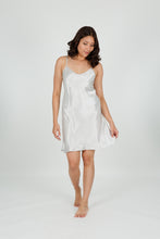 Load image into Gallery viewer, Carmen Kirstein 100%Silk Slip Chemise Nightie NZ Made.