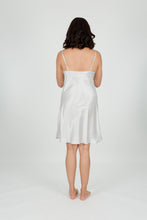 Load image into Gallery viewer, Carmen Kirstein 100%Silk Slip Chemise Nightie NZ Made.