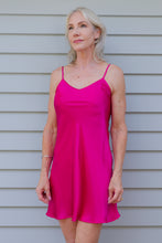 Load image into Gallery viewer, Carmen Kirstein 100%Silk Slip Chemise Nightie NZ Made.