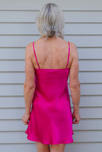 Load image into Gallery viewer, Carmen Kirstein 100%Silk Slip Chemise Nightie NZ Made.