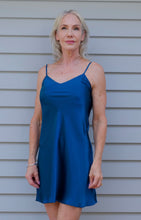 Load image into Gallery viewer, Carmen Kirstein 100%Silk Slip Chemise Nightie NZ Made.