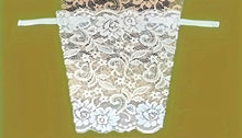 Load image into Gallery viewer, Bra Inserts, Woven Lace Cleavage Shields.