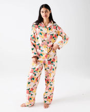 Load image into Gallery viewer, Kip &amp; Co Flourish Flanelette Long Sleeve Shirt and Pant Pyjama Set