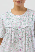 Load image into Gallery viewer, Schrank Pansies Floral Brunch Coat SK926P5 1 left in Blue size 14