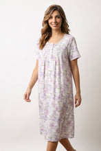 Load image into Gallery viewer, AL/ND-614 Alice &amp; Lily Short Sleeve Cotton Full Length Nightie.