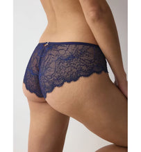 Load image into Gallery viewer, Triumph Amourette Sparkle Hipster Knicker Brief in Navy Admiral
