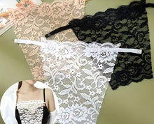 Load image into Gallery viewer, Bra Inserts, Woven Lace Cleavage Shields.