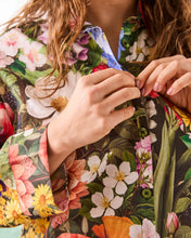 Load image into Gallery viewer, Kip &amp; Co Cottage Garden Eden Adult Organic Cotton Long Sleeve Shirt &amp; Pant Pyjama Set