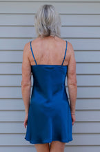 Load image into Gallery viewer, Carmen Kirstein 100%Silk Slip Chemise Nightie NZ Made.