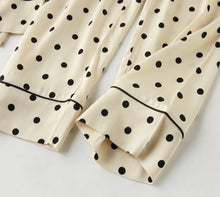 Load image into Gallery viewer, Polka Dot Viscose Pyjama Set | Women’s Luxury Sleepwear