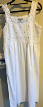 Load image into Gallery viewer, Alice and Lily 100% Cotton White Nightie with Blue Roses. AL/ND 550