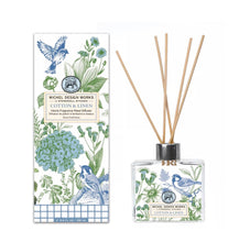 Load image into Gallery viewer, MICHEL DESIGN WORKS WILD HYDRANGEA REED DIFFUSER