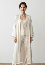 Load image into Gallery viewer, Essence Ankle Length Satin Wrap Robe 051RL