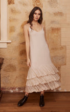Load image into Gallery viewer, Evangeline Lace Slip in Stone.