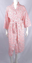 Load image into Gallery viewer, AL/ND-623 ALICE &amp; LILY stretch knit winter viscose robe in floral pink