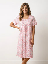 Load image into Gallery viewer, ALICE &amp; LILY Floral Stretch Cotton Knit Winter Nightie AL/ND-620