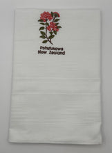 Load image into Gallery viewer, Tea Towel Kowhai and Pohutukawa