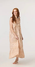 Load image into Gallery viewer, Madrigal Embroidered Floral &amp; Lace Maxi. Faded rose print