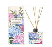Load image into Gallery viewer, MICHEL DESIGN WORKS WILD HYDRANGEA REED DIFFUSER