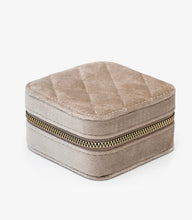Load image into Gallery viewer, Antler VELVET JEWELLERY TRAVEL BOX in TAUPE