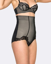 Load image into Gallery viewer, HH007 Hush Hush Lace Panel High Waist Control Pant - 1 left in nude size 18