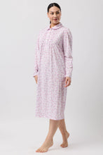 Load image into Gallery viewer, SCHRANK JASMINE COLLAR NIGHTIE PINK OR BLUE - SK251J6