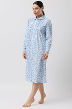 Load image into Gallery viewer, SCHRANK JASMINE COLLAR NIGHTIE PINK OR BLUE - SK251J6