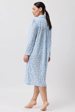Load image into Gallery viewer, SCHRANK JASMINE COLLAR NIGHTIE PINK OR BLUE - SK251J6