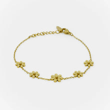 Load image into Gallery viewer, Other Things DAISY BRACELET | 18k Gold plated Stainless Steel.