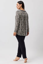 Load image into Gallery viewer, Yuu Leopard Pj set Y247L6 Black Pyjamas