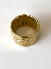 Load image into Gallery viewer, Scarf Ring Gold 14K Gold Plated by Dark Hampton