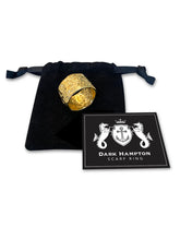 Load image into Gallery viewer, Scarf Ring Gold 14K Gold Plated by Dark Hampton