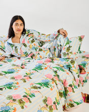 Load image into Gallery viewer, Kip &amp; Co Bouquet Beauty Stripe Flannelette Long Sleeve Shirt and Pant Pyjama Set