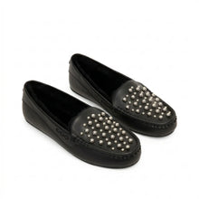 Load image into Gallery viewer, Kathryn Wilson Park Ave Slipper – Luxury Leather Slippers for Women
