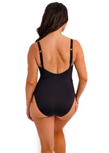 Load image into Gallery viewer, Fantasie Merissa Black Non Wired Plunge Swimsuit