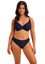 Load image into Gallery viewer, Fantasie Azores Midnight Mid Rise Bikini Brief Swimwear