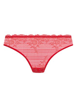 Load image into Gallery viewer, Embrace Lace Grandalia Red/Rose Gold Bikini Brief by Wacoal
