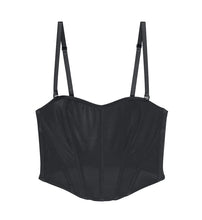 Load image into Gallery viewer, Triumph Black Corset Bra