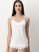 Load image into Gallery viewer, Oroblu Perfect Line Cotton Cami Top - Shoestring Straps VOBT01674