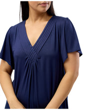 Load image into Gallery viewer, Yuu Short Sleeve Diamond Pleat Nightie Y346dP