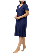 Load image into Gallery viewer, Yuu Short Sleeve Diamond Pleat Nightie Y346dP