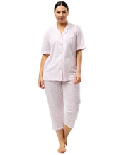 Load image into Gallery viewer, Shrank Tulip Pyjama Set Short Sleeve and 7/8th Pant SK118T