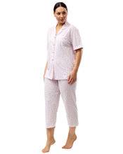 Load image into Gallery viewer, Shrank Tulip Pyjama Set Short Sleeve and 7/8th Pant SK118T