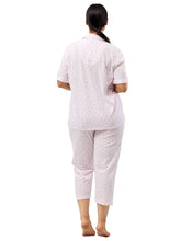 Load image into Gallery viewer, Shrank Tulip Pyjama Set Short Sleeve and 7/8th Pant SK118T