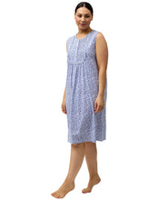 Load image into Gallery viewer, Schrank Sleeveless Nightie Pink and Navy Flower Print SK416A - 1 left size 16