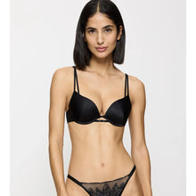 Load image into Gallery viewer, Triumph Crazy Stupid Love Push Up Bra WHU in Black