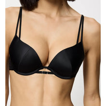Load image into Gallery viewer, Triumph Crazy Stupid Love Push Up Bra WHU in Black